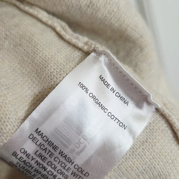 Quince 100% Organic Cotton Knit Blazer Size Large - Picture 7 of 9